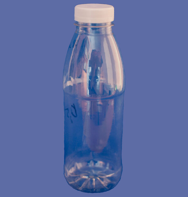 Бутылка 0.5 л, горло 38мм прозрачная