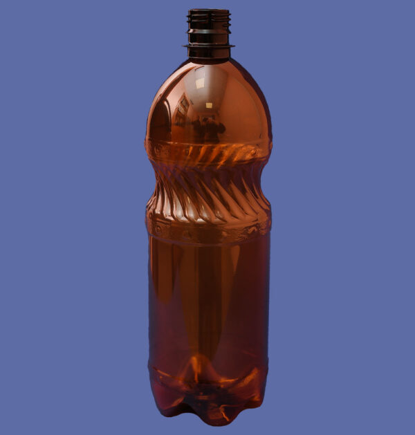 Бутылка 1.0 л,(авт) горло BPF 28мм коричневая