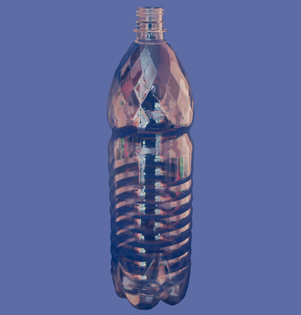 Бутылка 1,5л(ребро) горло BPF 28мм прозрачная